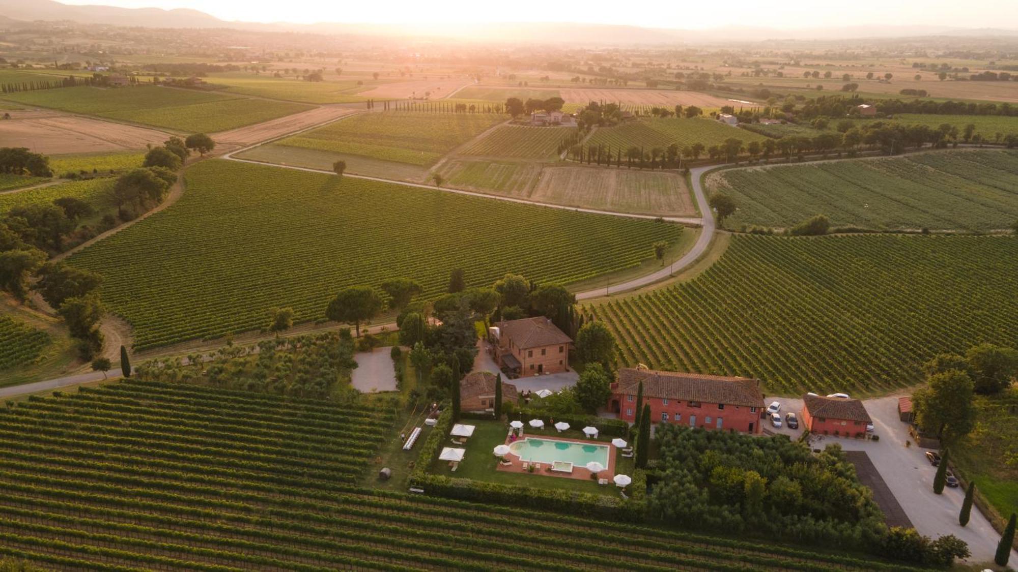 Agriturismo Podere La Rocca Аббадия-ди-Монтепульчано Экстерьер фото